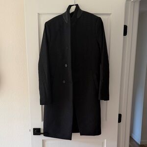 All Saints Black Trench Coat